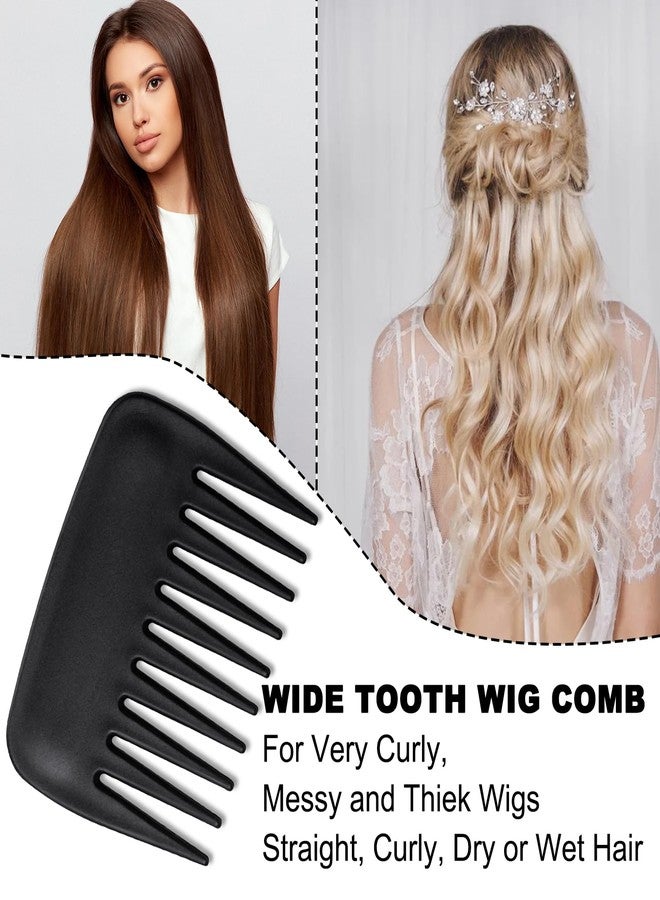 SIMPOR Wig Brushes for Synthetic Hair Wig Comb Set 3 Row Wire Brush Hair Extension Wire Loop 3 PCS - Image 5